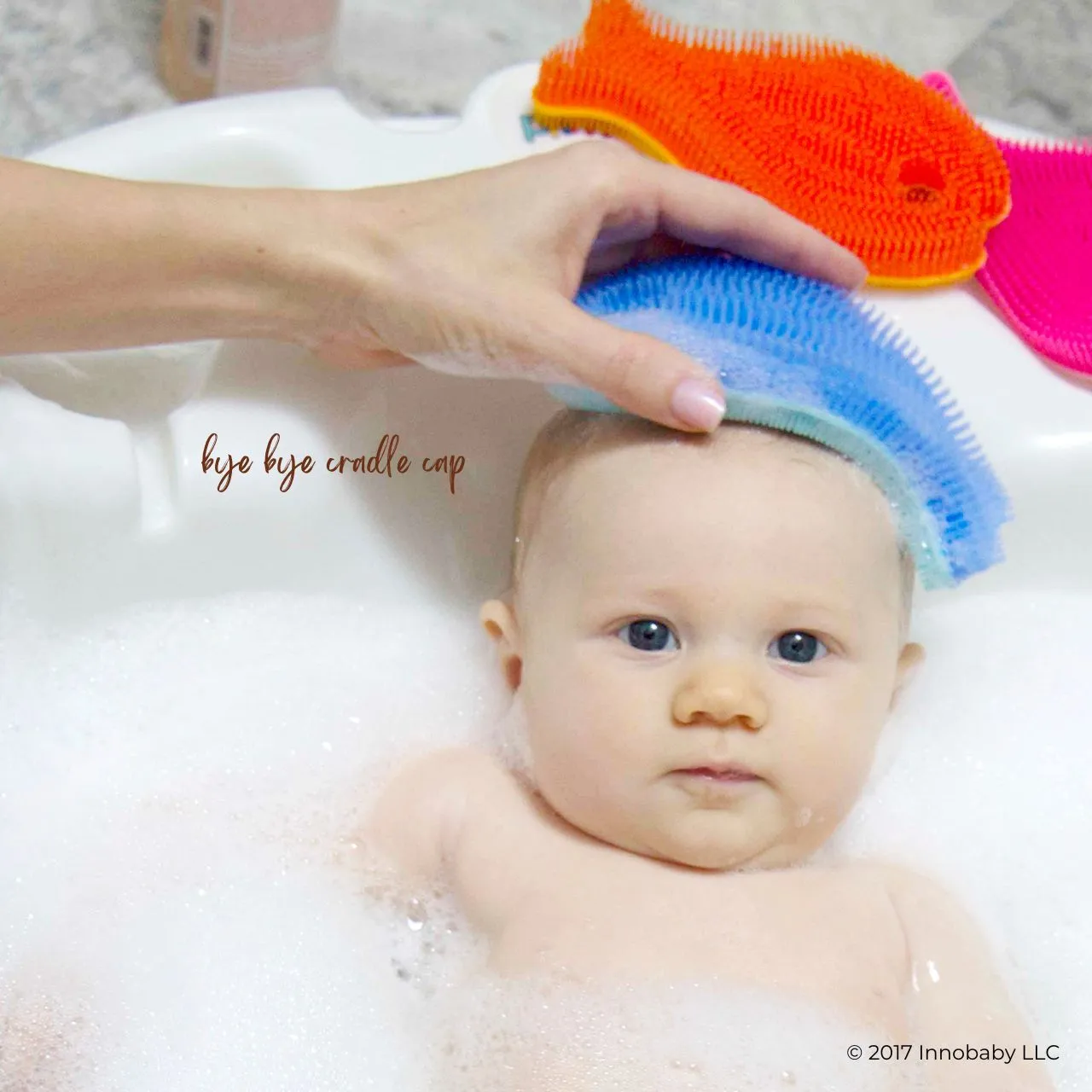 Innobaby Silicone Fish Bath Scrub