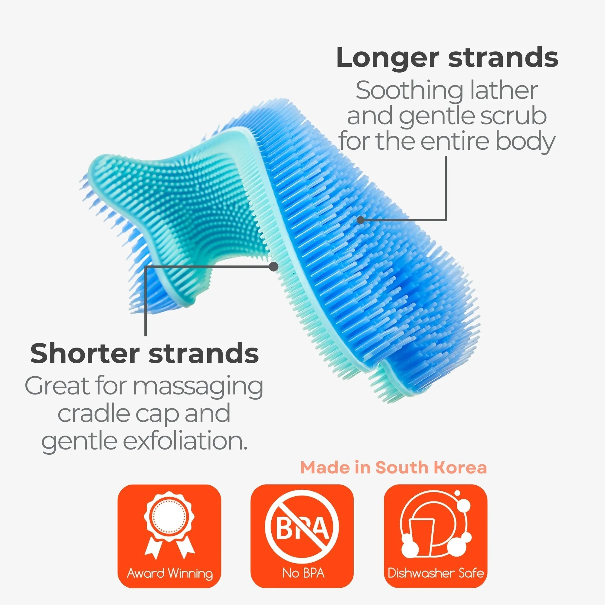 Innobaby Silicone Fish Bath Scrub