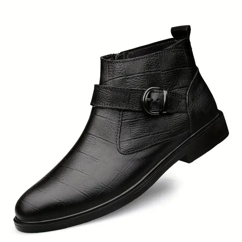 Jameson | Leather ranger boots for men