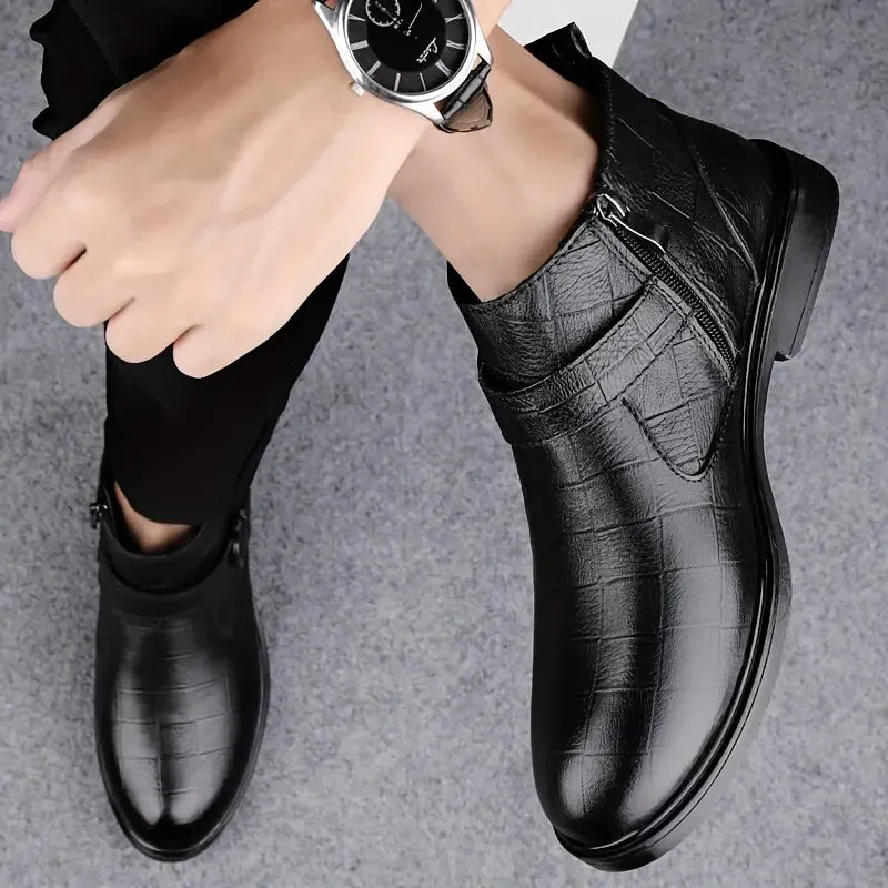Jameson | Leather ranger boots for men