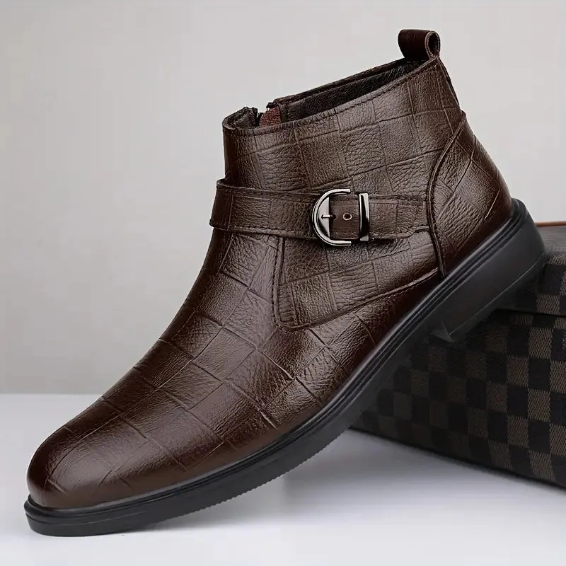 Jameson | Leather ranger boots for men