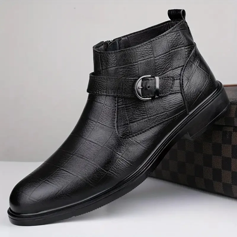 Jameson | Leather ranger boots for men