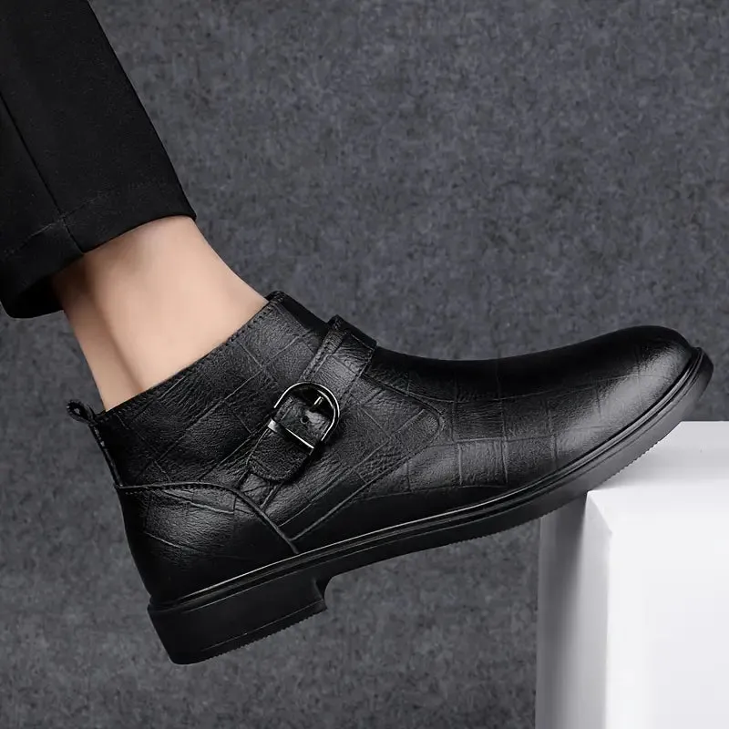 Jameson | Leather ranger boots for men