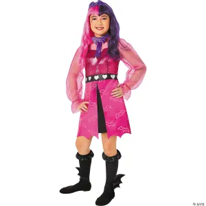 Kids Monster High Pink & Purple Draculaura Costume