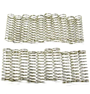 L11368 RC Car Buggy hock Absorber Damper 55mm Spring 1/10 Silver x 20 16mm