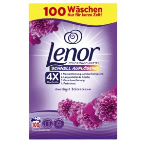 Lenor Amethyst Blossom Dream Powder Detergent -6 Kg / 100 WL