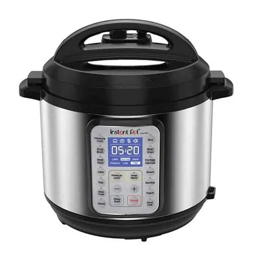 New in box! INSTANT POT Duo Plus 6 Qt 9 in 1 multi-use Pressure Cooker - Stainless Steel / Black, Retails $150 