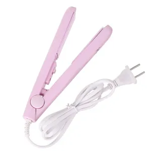 NEW Sohindel Hair Straightener, Smart Constant Temperature Mini Hair Straightener Hairstyling Iron - Pink