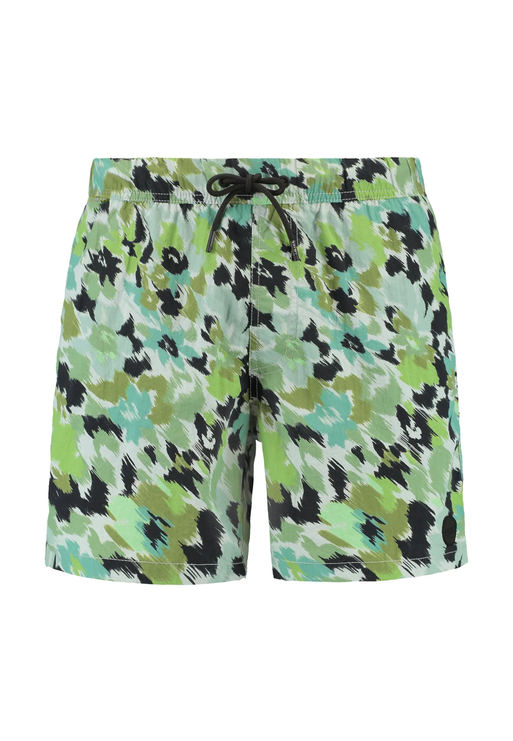 NICK QUICK DRY swim shorts digital camo | green