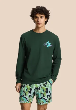NICK QUICK DRY swim shorts digital camo | green