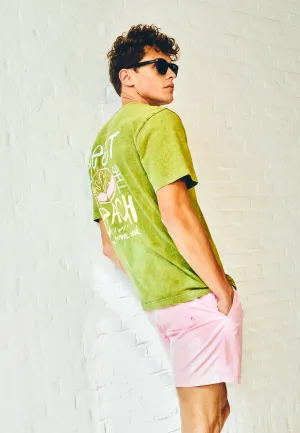 NICK QUICK DRY swim shorts solid | pink chalk