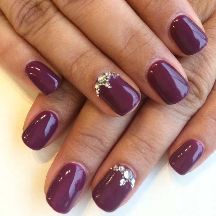 NO.86 DARK PLUM NAIL POLISH