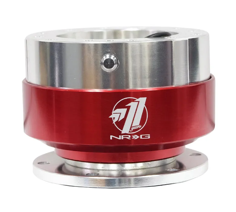 NRG SRK-100RD Black Body Red Chrome Ring Quick Release Gen 1.5