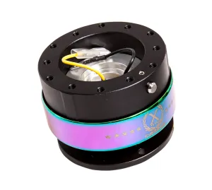 NRG SRK-200BK-MC Black Body Neo Chrome Ring Quick Release Gen 2.0