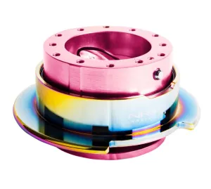 NRG SRK-250PK-MC Pink Body / Neo Chrome Ring Quick Release Gen 2.5