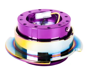 NRG SRK-250PP-MC Purple Body / Neo Chrome Ring Quick Release Gen 2.5