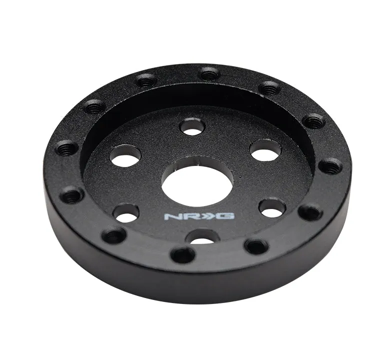 NRG SRK-36BK Black 3 Hole to 6 Hole Steering Wheel Adapter 1/2"