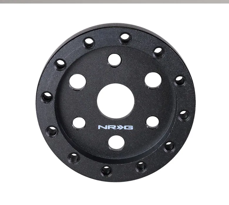 NRG SRK-36BK Black 3 Hole to 6 Hole Steering Wheel Adapter 1/2"