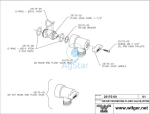 O-RING, BUNA N  #214, VITON