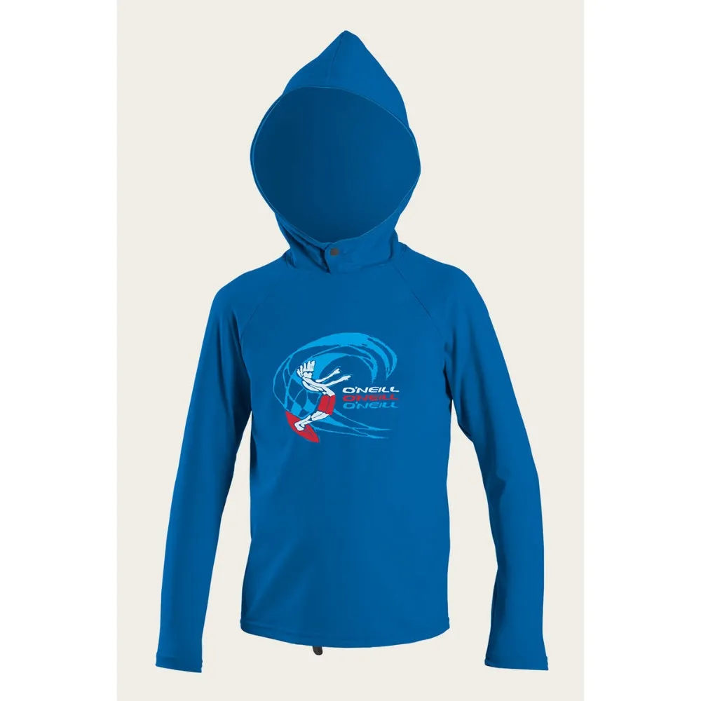 O'NEILL TODDLER O'ZONE L/S SUN HOODIE ULTRA BLUE