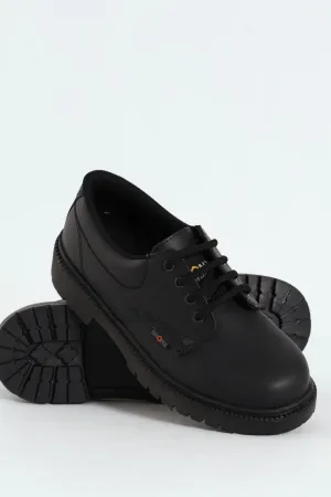 Orlando M4 Leather Lace Up Shoe - Black