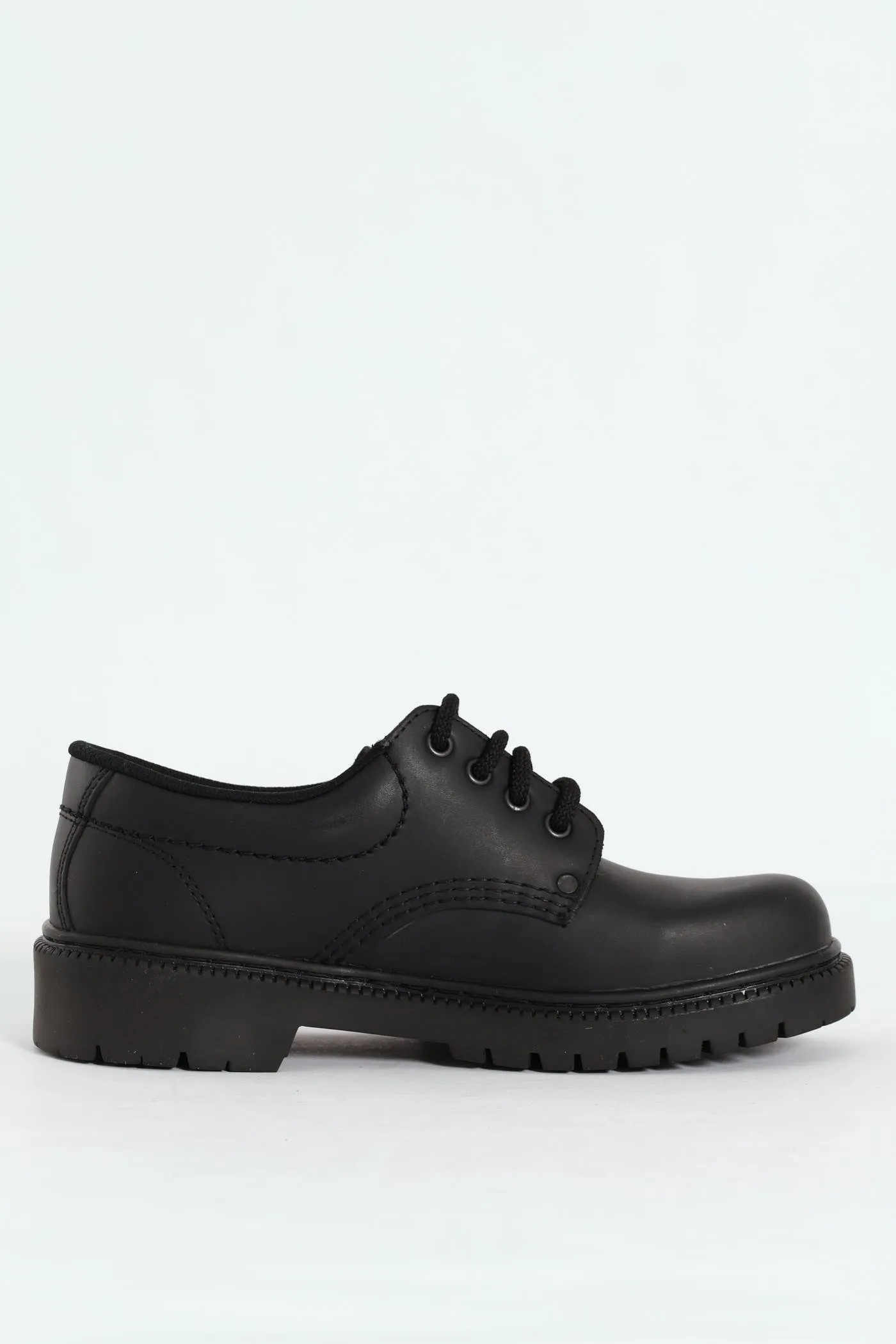 Orlando M4 Leather Lace Up Shoe - Black