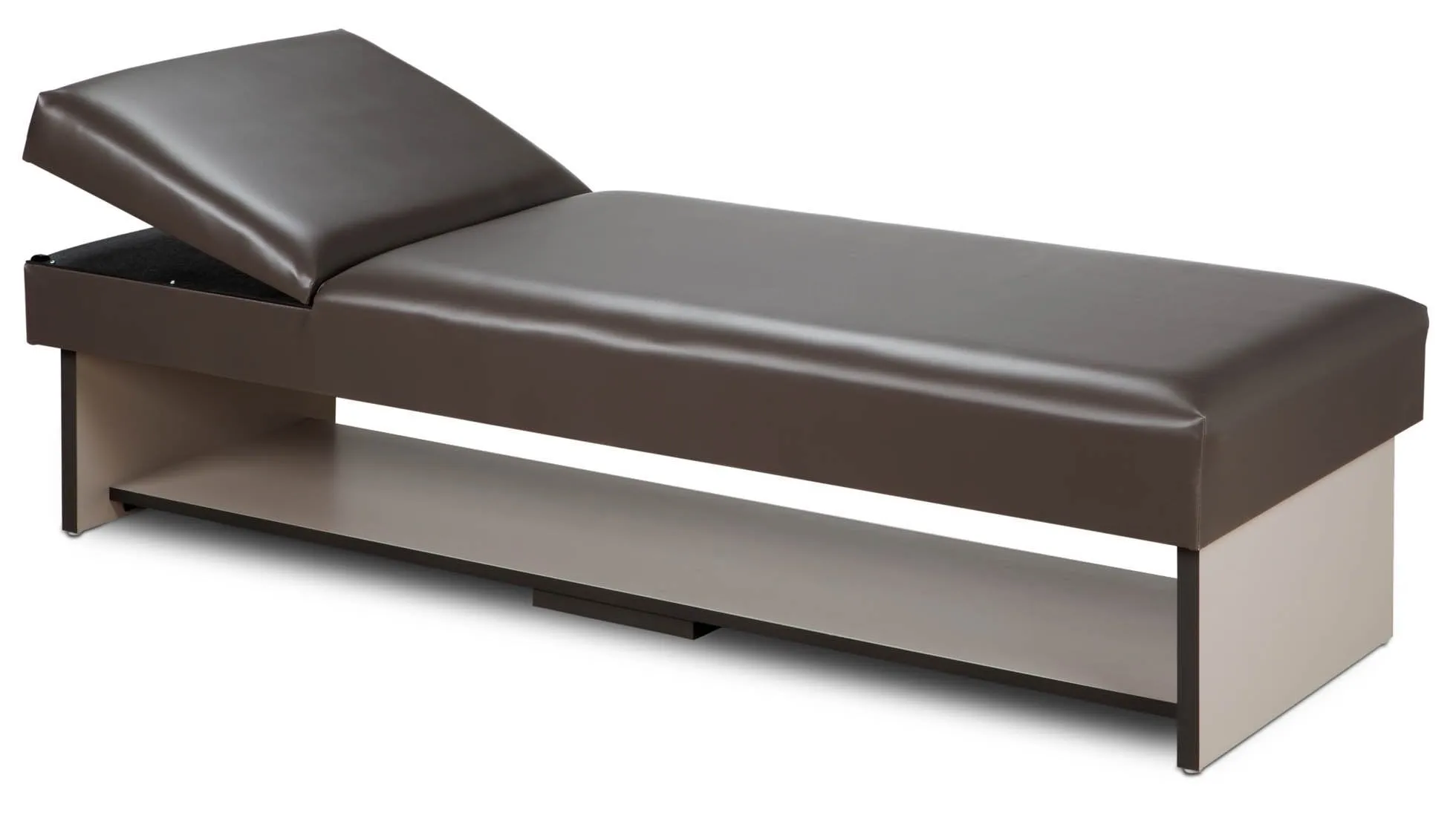 Panel Leg Recovery Couch w/ Shelf