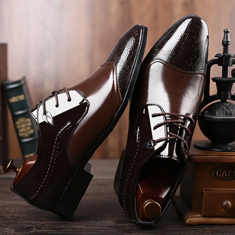 Premium Derby Shoes For Men |  Luxe Comfort AntiSlip Durable Footwear