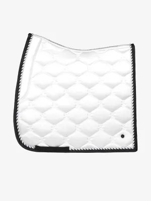 PS of Sweden white/ navy signature Dressage saddlepad