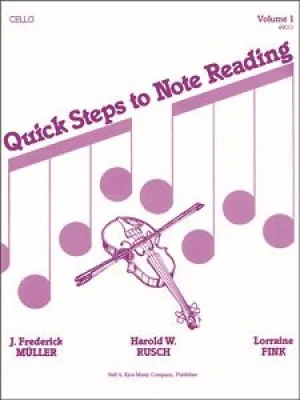 Quick Steps To Notereading, Vol 1
