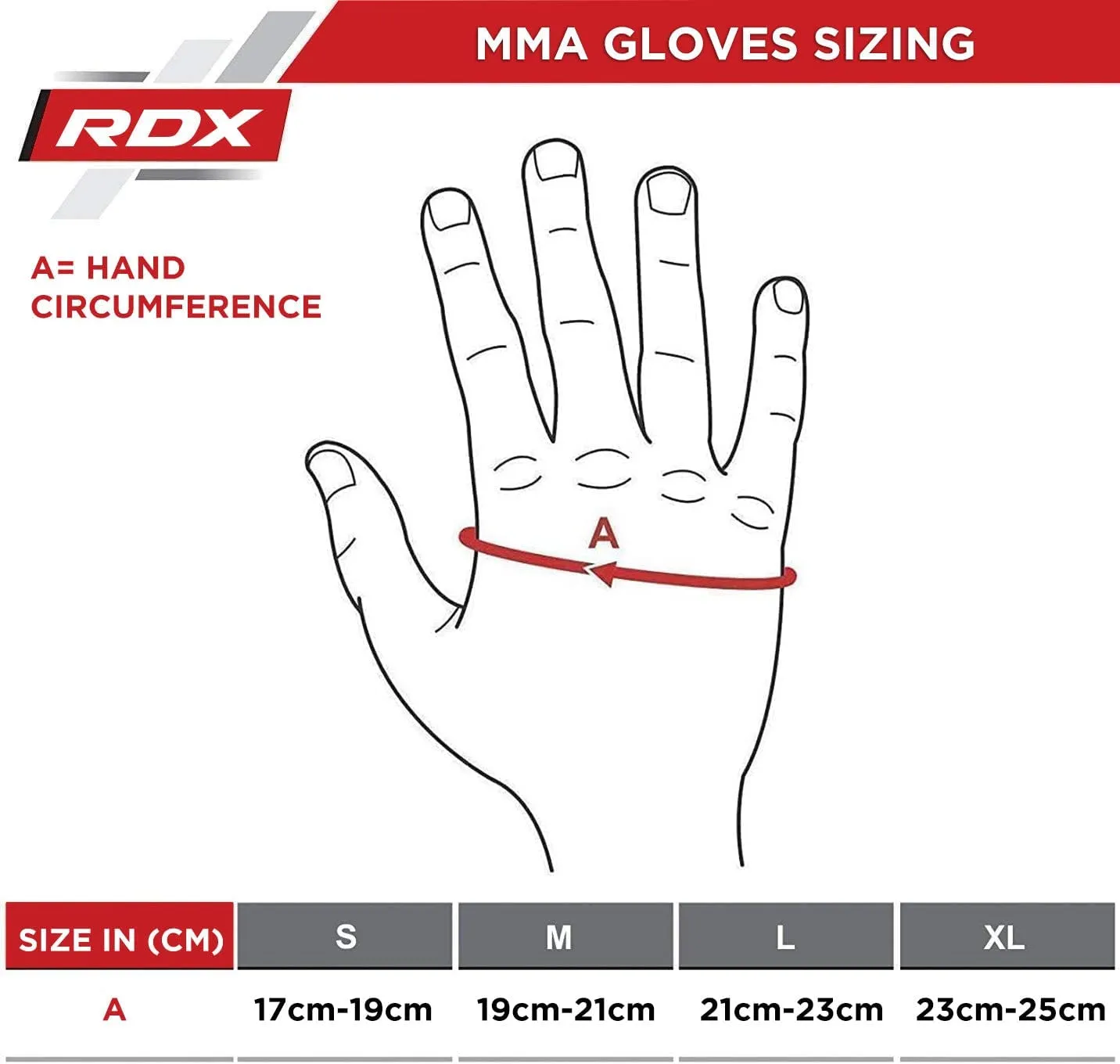 RDX F15 NOIR MMA GRAPPLING TRAINING GLOVES OPEN PALM THUMB PROTECTION