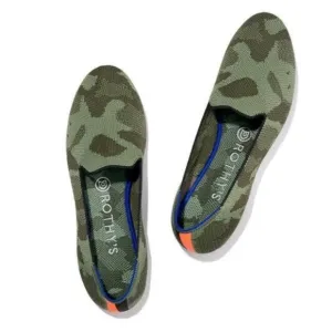 Rothy’s the Loafer in Olive Camo
