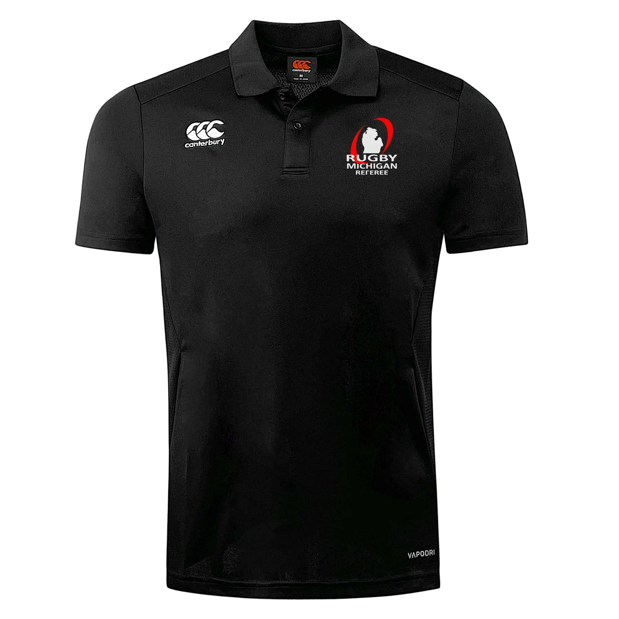 Rugby Michigan Referee Society Club Dry Polo by Canterbury