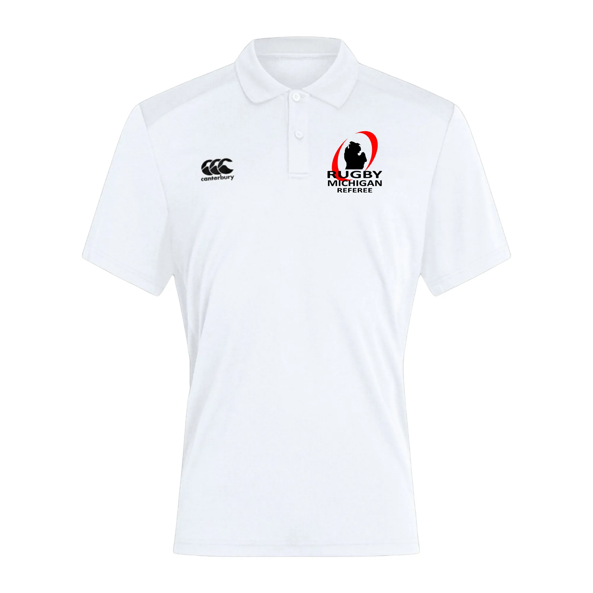 Rugby Michigan Referee Society Club Dry Polo by Canterbury