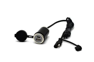 SAE to 36W PD USB-C   QC 3.0 (CABLED)