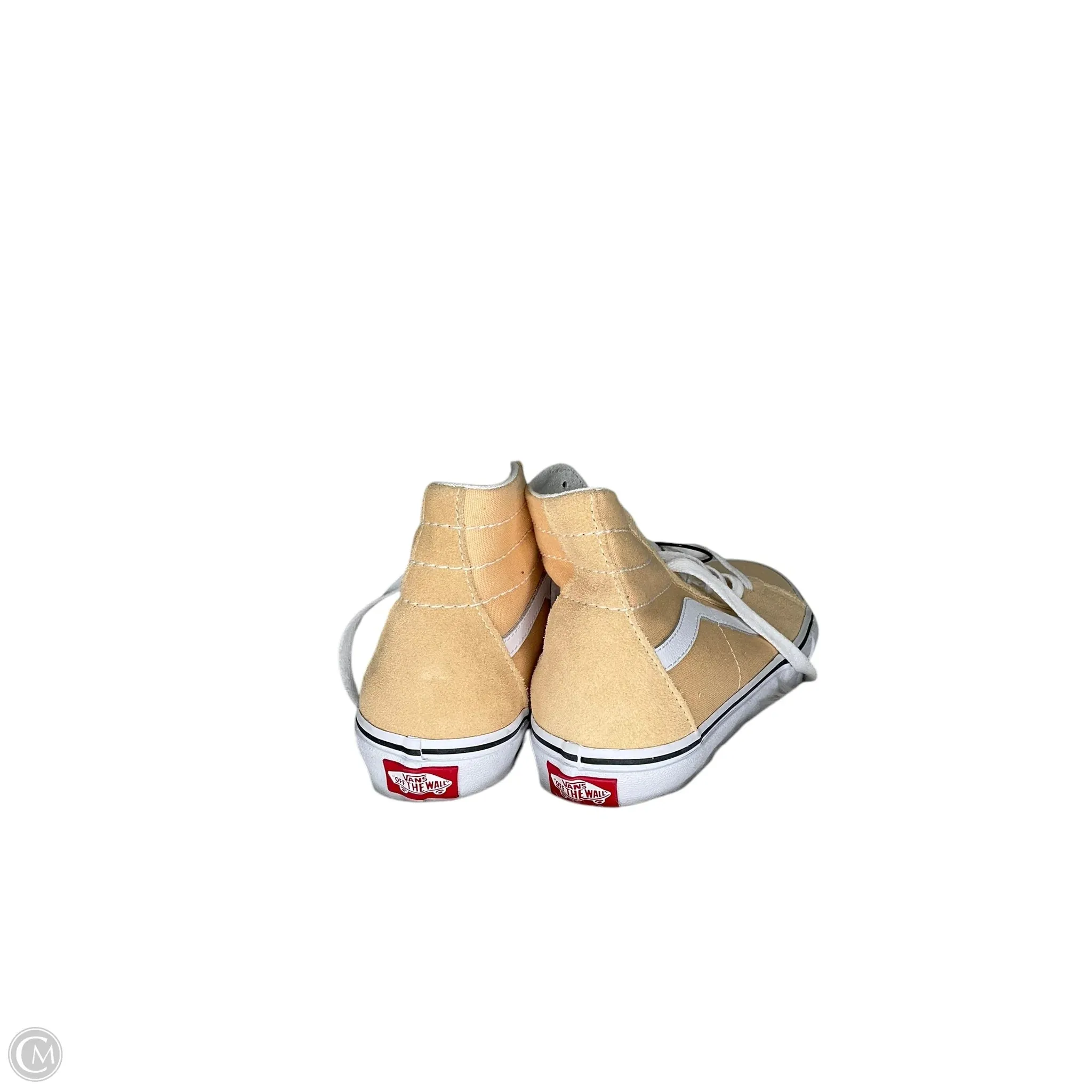 Shoes Sneakers By Vans In Tan, Size: 7