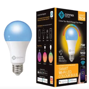 Smart WiFi Bulb 10W LED RGB White Screw CC-L1000