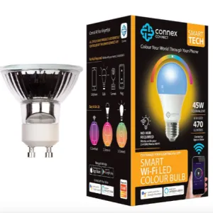 Smart WiFi Bulb 4.5W LED RGB White GU10  CC-L1006