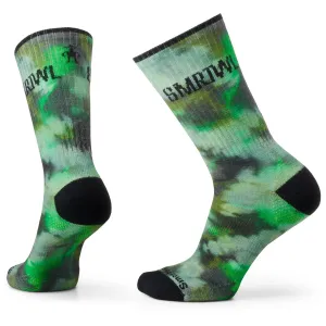 Smartwool Athletic Far Out Tie Dye Print Crew Socks