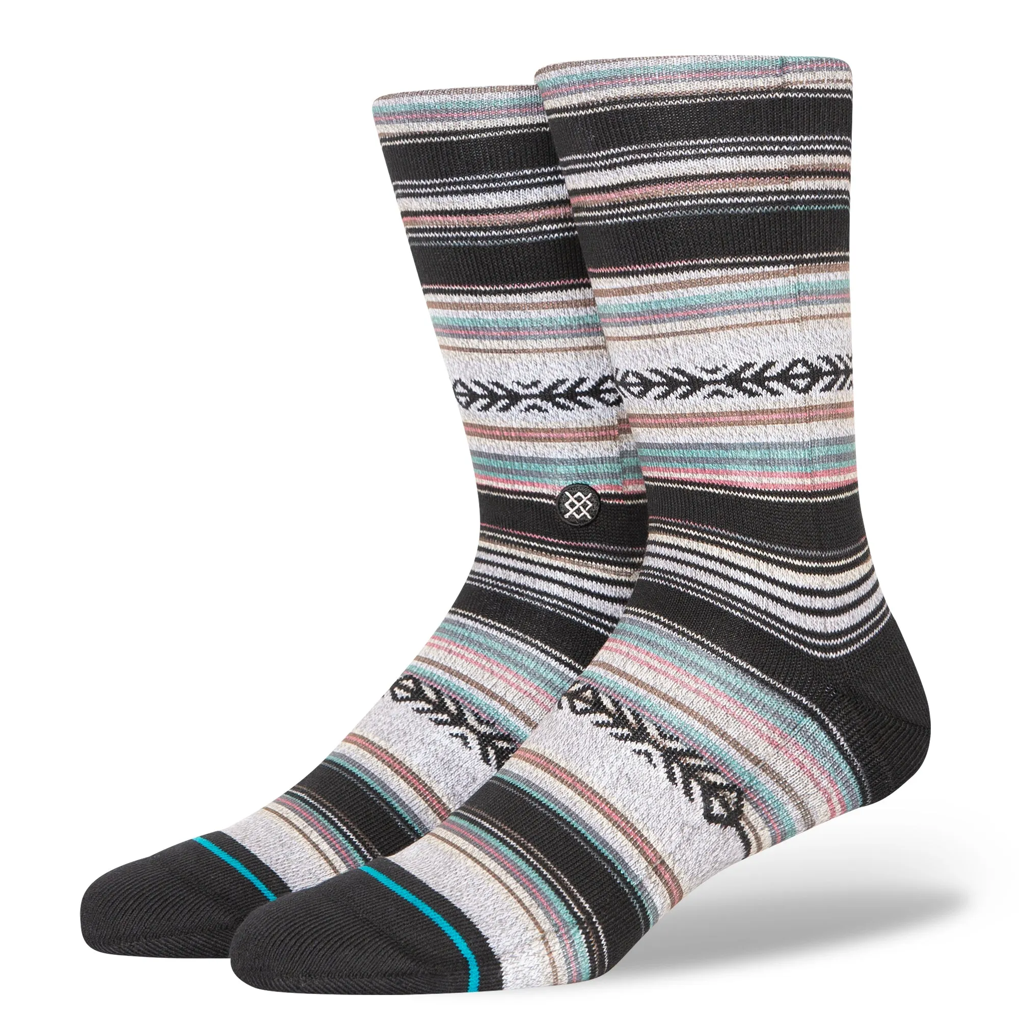 Stance Reykir Crew Socks - Turquoise