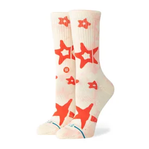 Stance Women's Starry Eyed Crew Sock Cream
