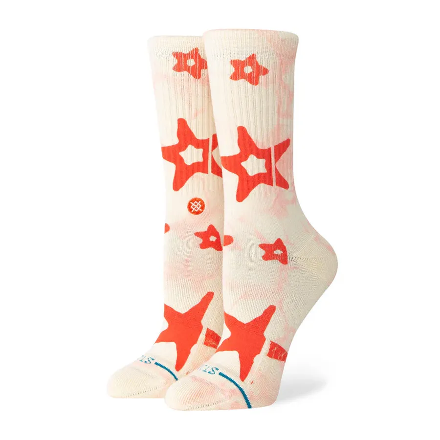 Stance Women's Starry Eyed Crew Sock Cream