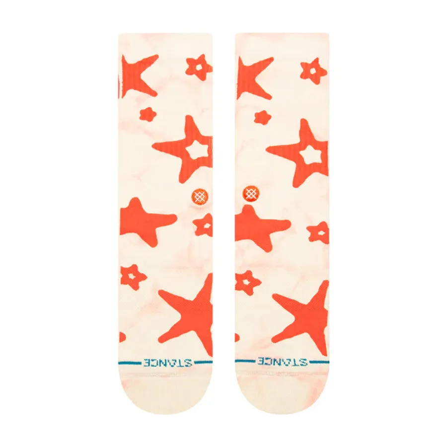 Stance Women's Starry Eyed Crew Sock Cream