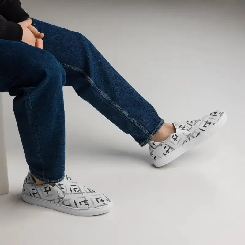 Step Bold with Men’s Slip Canvas Shoes