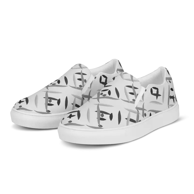 Step Bold with Men’s Slip Canvas Shoes