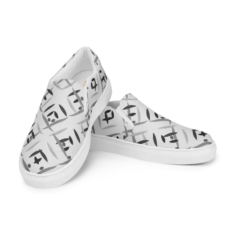 Step Bold with Men’s Slip Canvas Shoes