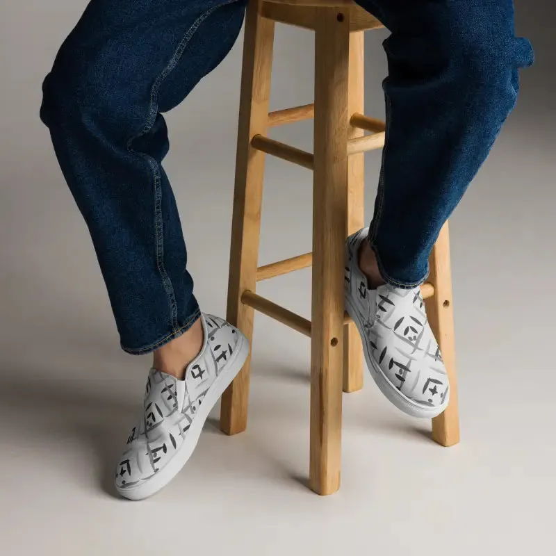 Step Bold with Men’s Slip Canvas Shoes
