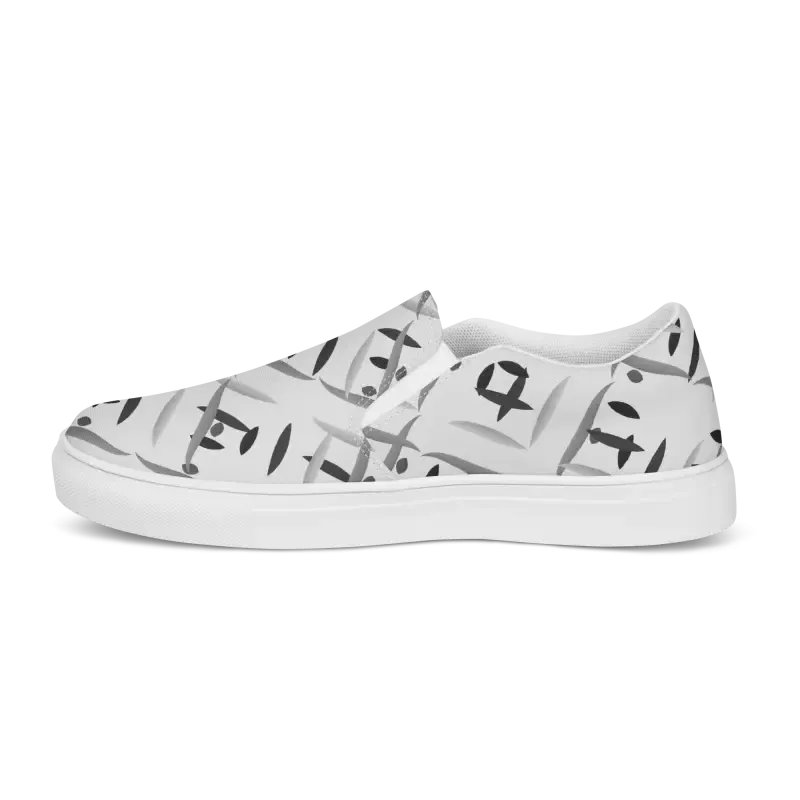 Step Bold with Men’s Slip Canvas Shoes