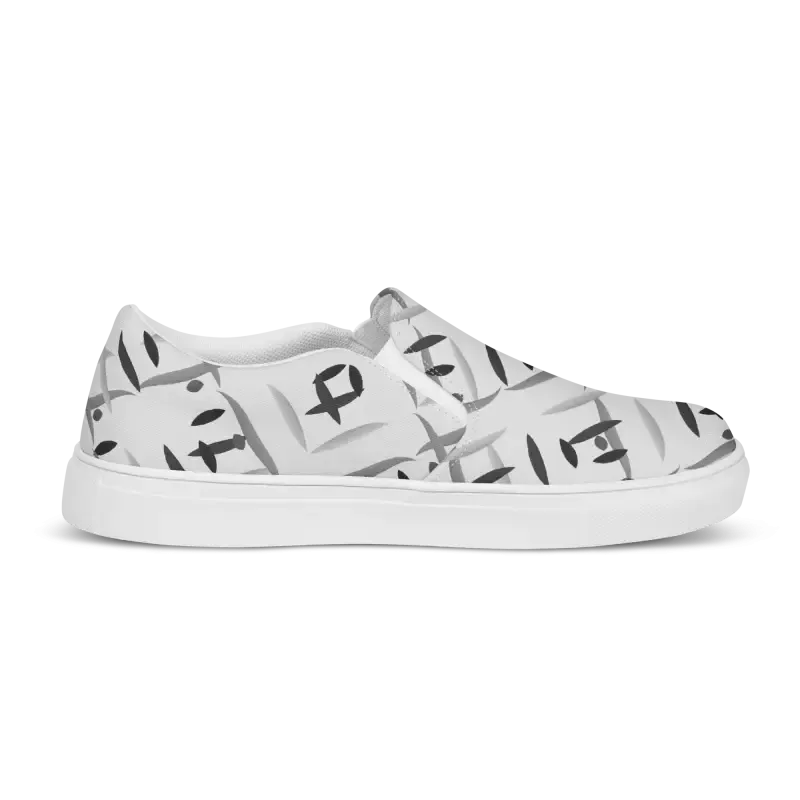 Step Bold with Men’s Slip Canvas Shoes