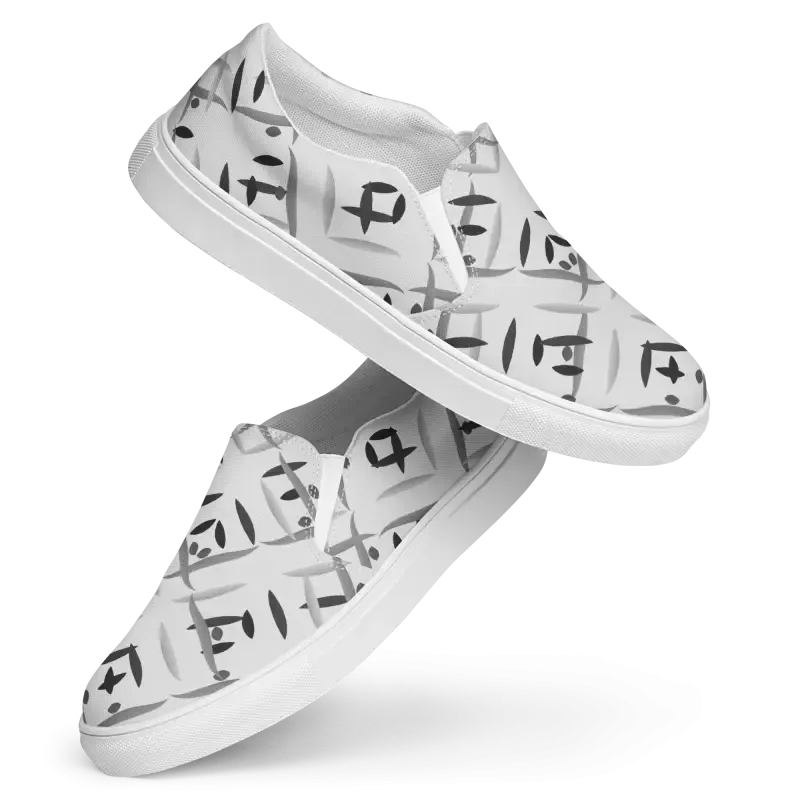 Step Bold with Men’s Slip Canvas Shoes